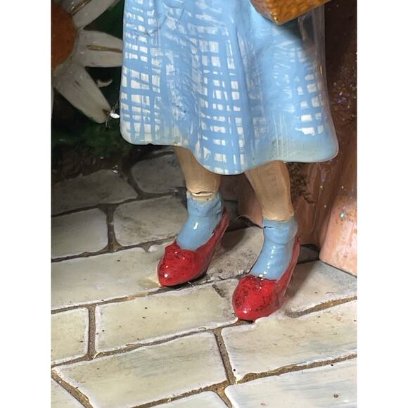 Ron Lee Signed Wizard of Oz Sculpture Wicked Witch,Glinda,Dorothy,Toto Large